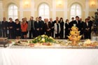 Reception in the main hall of the Pavillion of Officers.