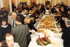 Reception in the main hall of the Pavillion of Officers.