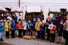 Weihnachtslieder gesungen von Schler der Komensky-Grundschule unter der Leitung von Fr. Maria Vrs.