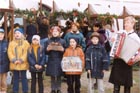 Christmas carols sung by the youngest children of the Primary school at the Comenius street in Komrno, headed by Mrs. Maria Vrs.