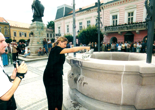 The ceremonial passing of the well