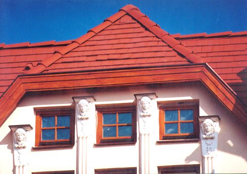 The stucco ornaments of the Lichtenstein House