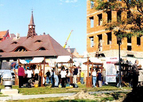Festival tekvicovch lampov na Ndvor Eurpy.