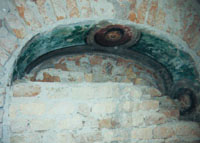 A Német házban feltárt falfestmények az épület színházi korszakából