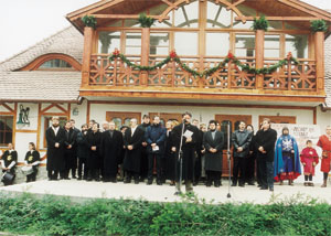 Zoltn Rockenbauer during his ceremonial speech