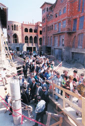 An opened house on the 1th of May 2000