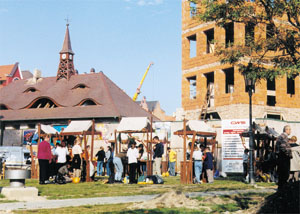 Festival tekvicovch lampov na Ndvor Eurpy.